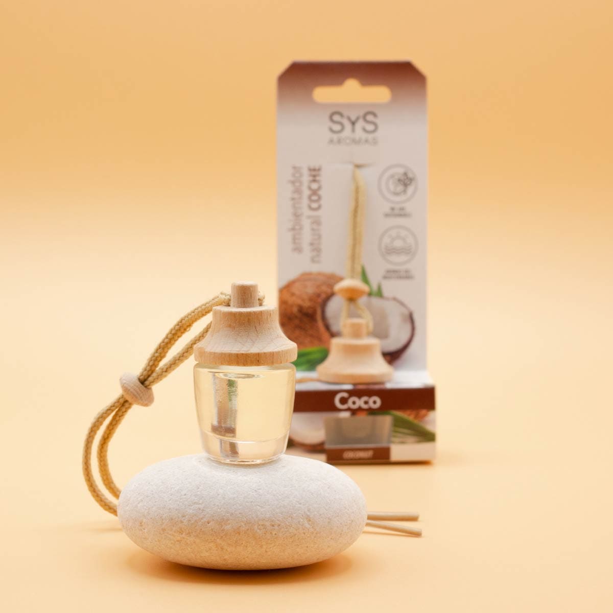 Ambientador de Coche Coco 7ml Style SYS Aromas - Imagen 2