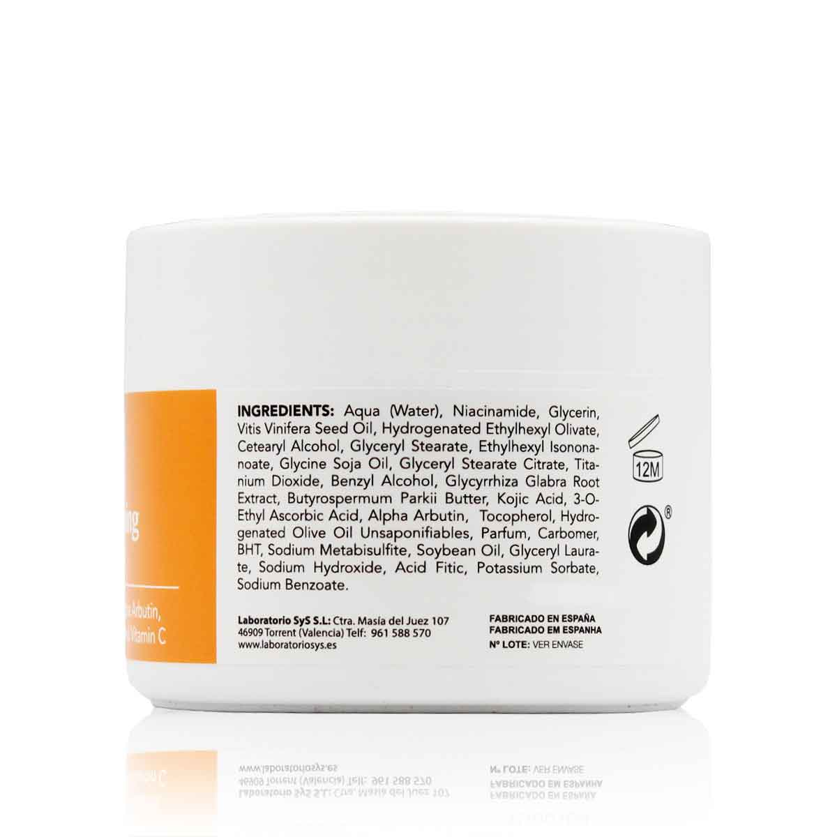 Crema Blanqueadora Corporal-Facial 250ml Labnatur - Imagen 2