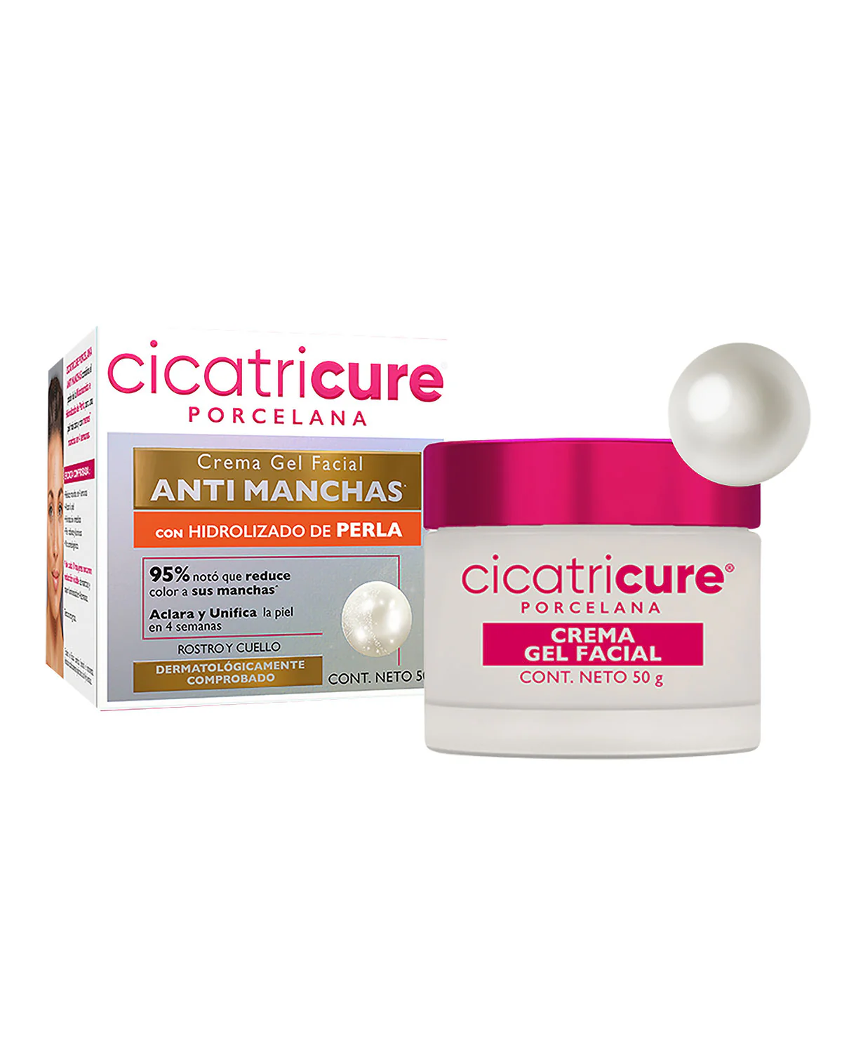 Cicatricure Porcelana Crema Gel Antimanchas 50 gr - Imagen 4