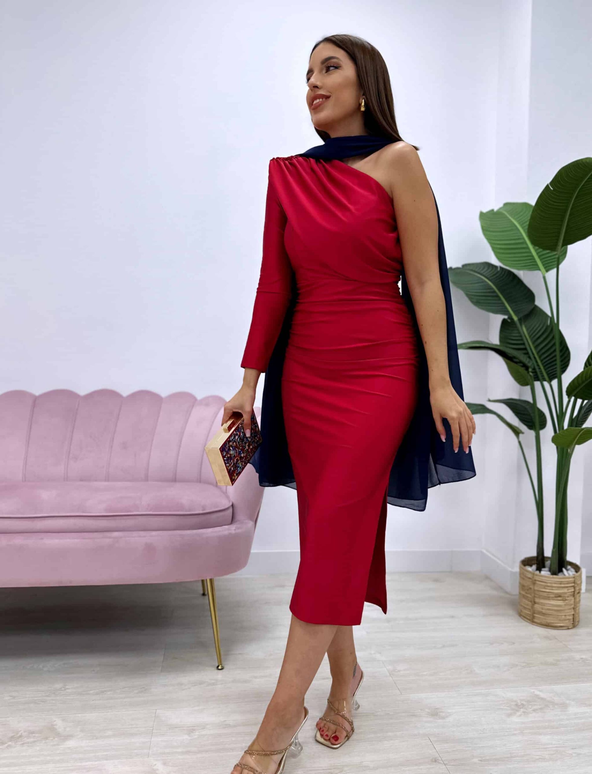 VESTIDO SINALOA ROJO