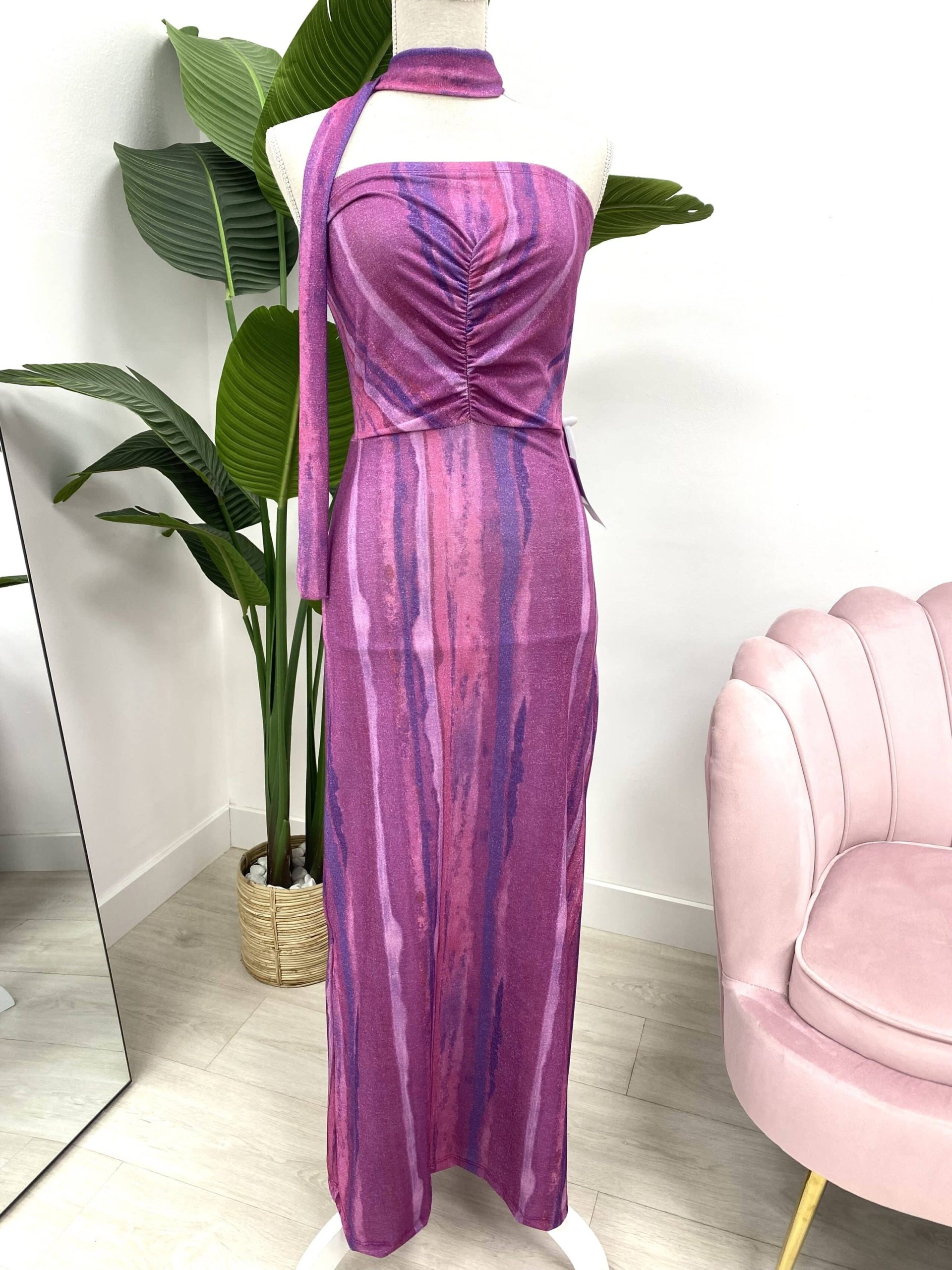 VESTIDO ABBY BUGANVILLA