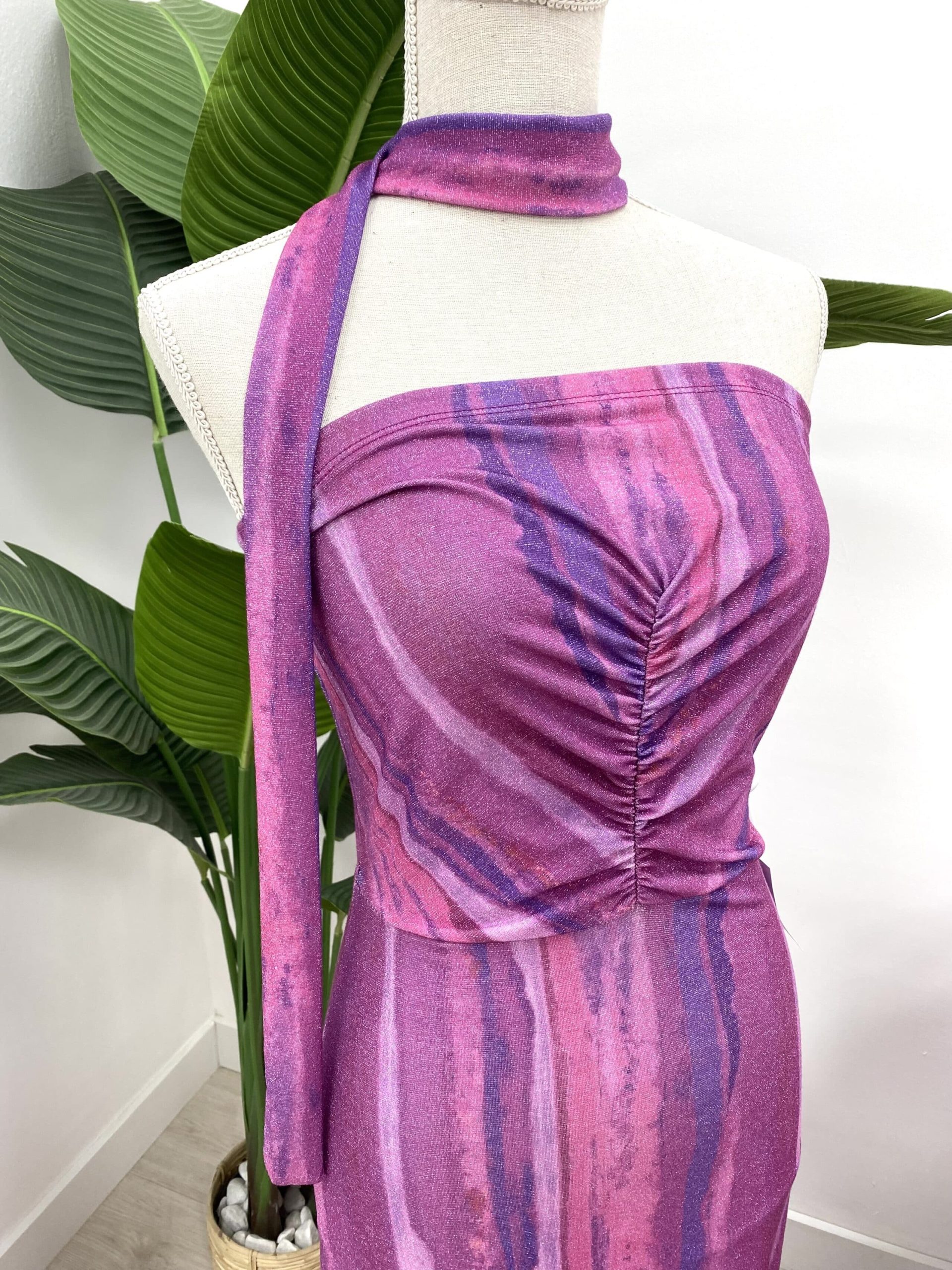 VESTIDO ABBY BUGANVILLA - Imagen 2