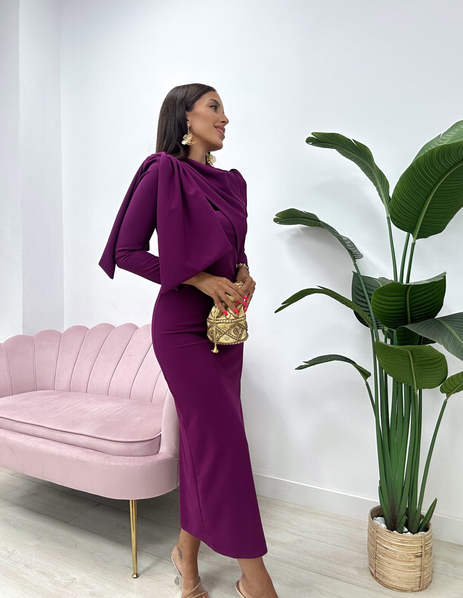 VESTIDO CAILIN BUGANVILLA