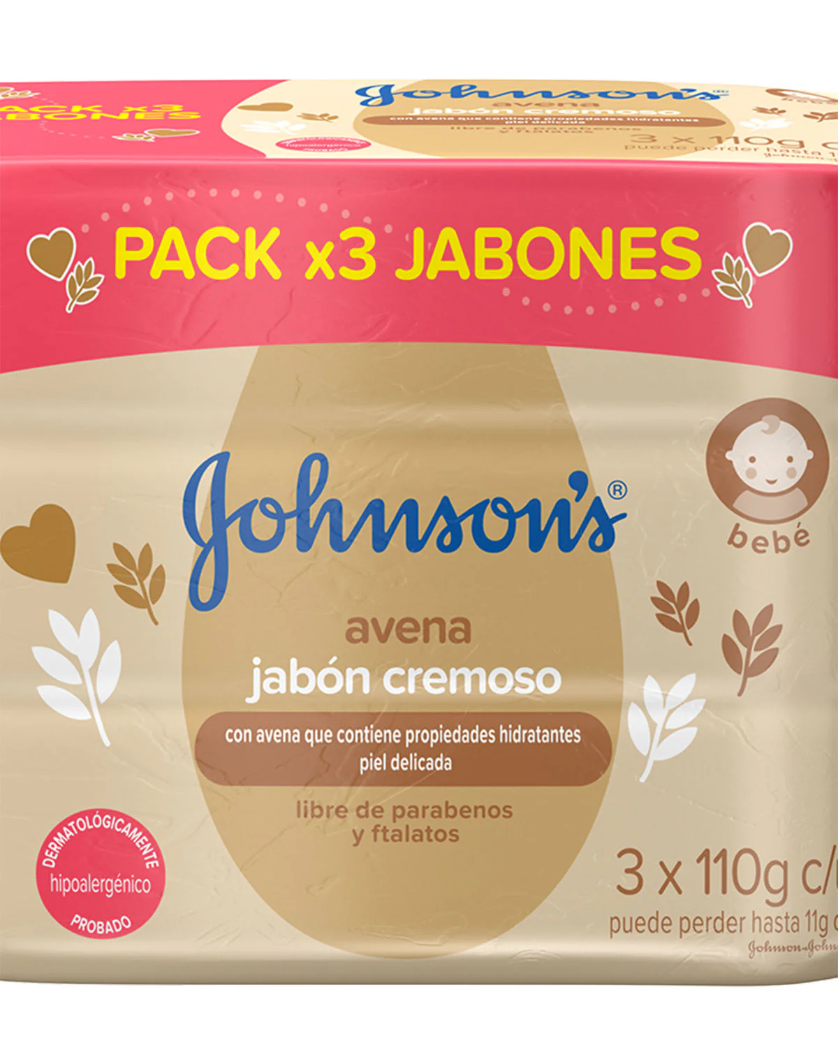 Jabones Johnsons Baby x3 - Imagen 6