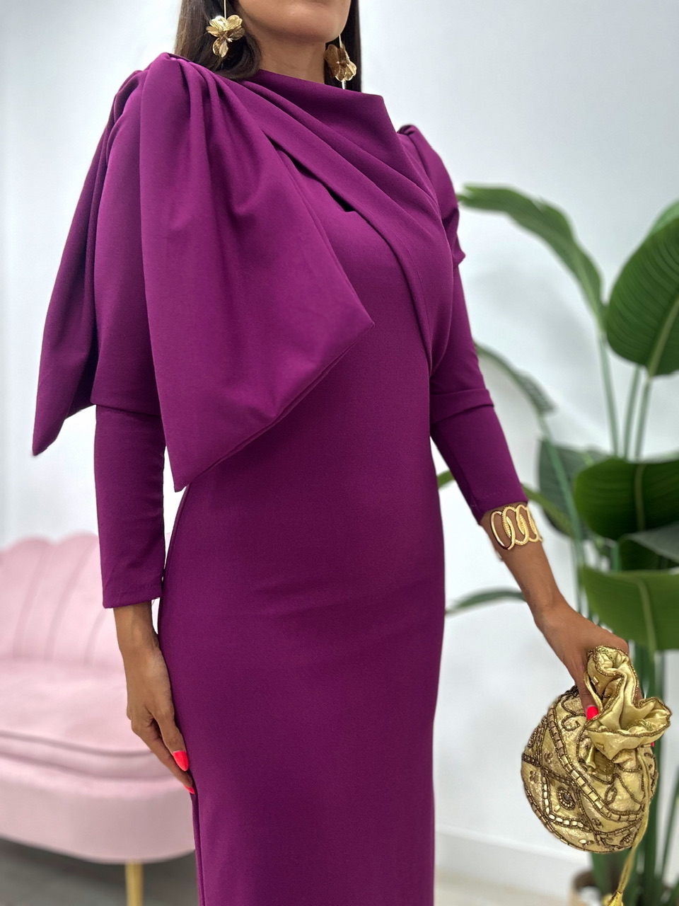 VESTIDO CAILIN BUGANVILLA - Imagen 5