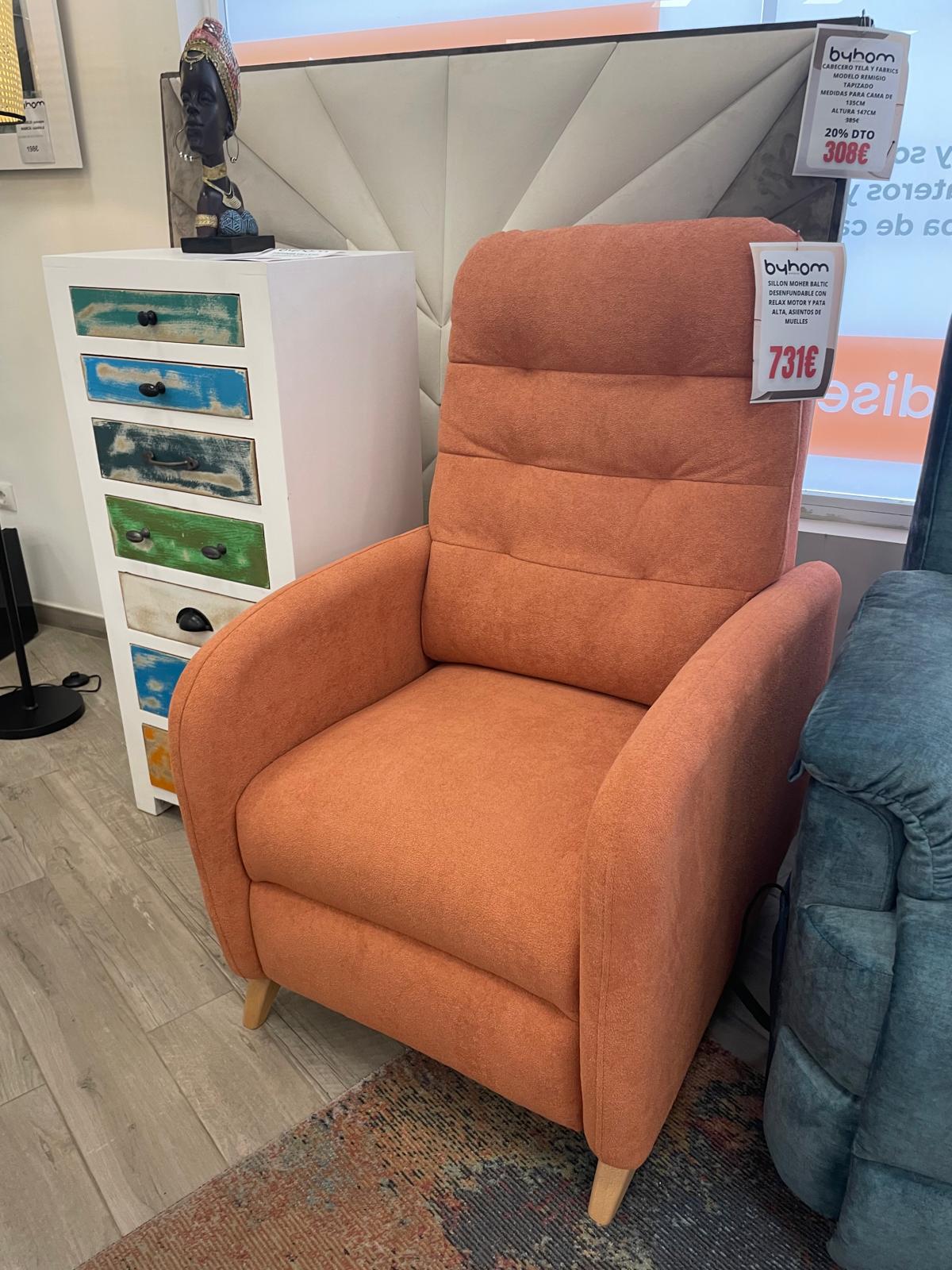 Sillón Baltic liquidación de exposición